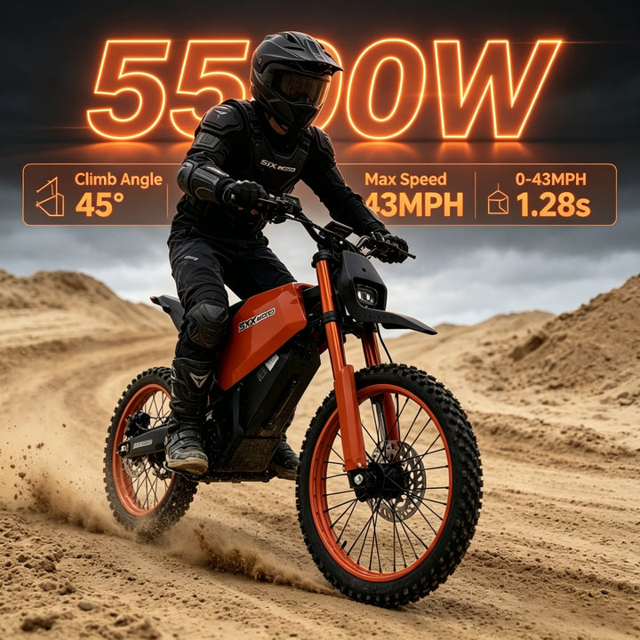 Off-Road Electric Ride-On for Teens & Adults by SYX MOTO