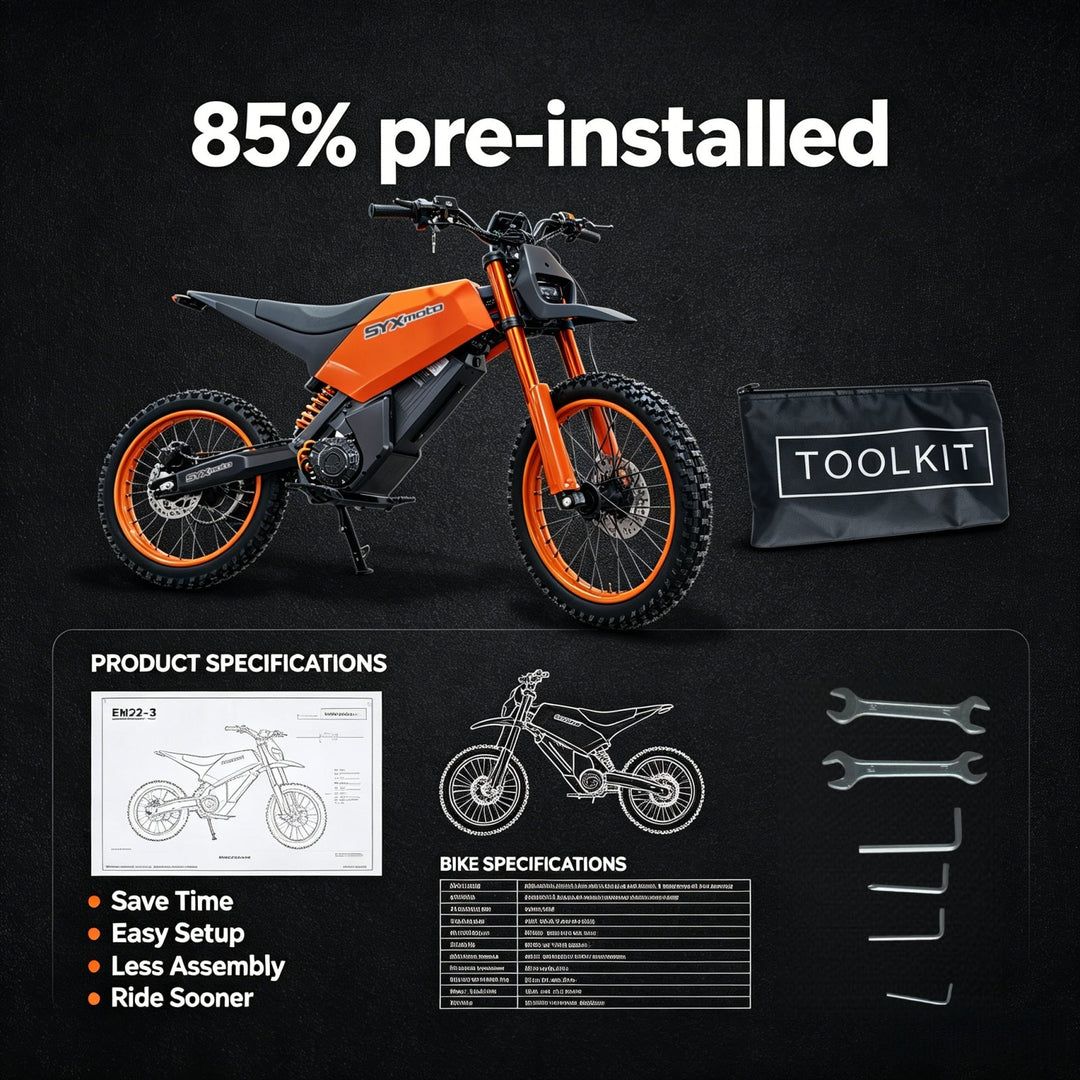 Off-Road Electric Ride-On for Teens & Adults by SYX MOTO