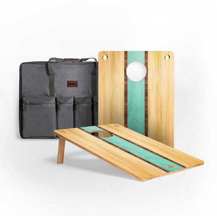 22-in × 31-in Wood Travel Cornhole Boards Set - Weekender