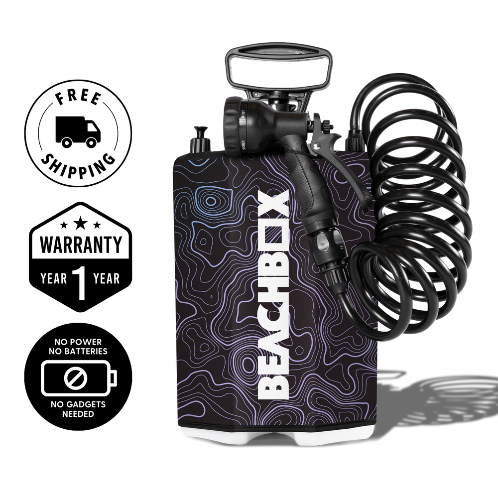 BeachBox Portable Shower Tank - 'Elevation'