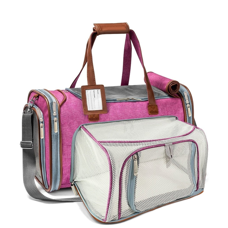 Mr. Peanut's Gold Series Mini Size Airline Compliant Expandable Pet Carrier