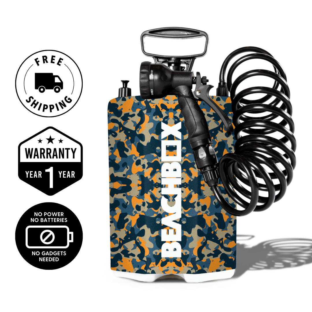 BeachBox Portable Shower Tank - 'Camo'