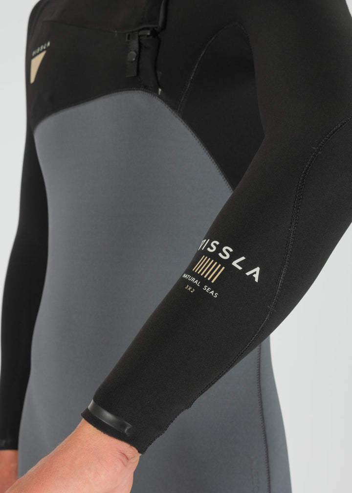 Natural Seas 4-3 Full Chest Zip Wetsuit