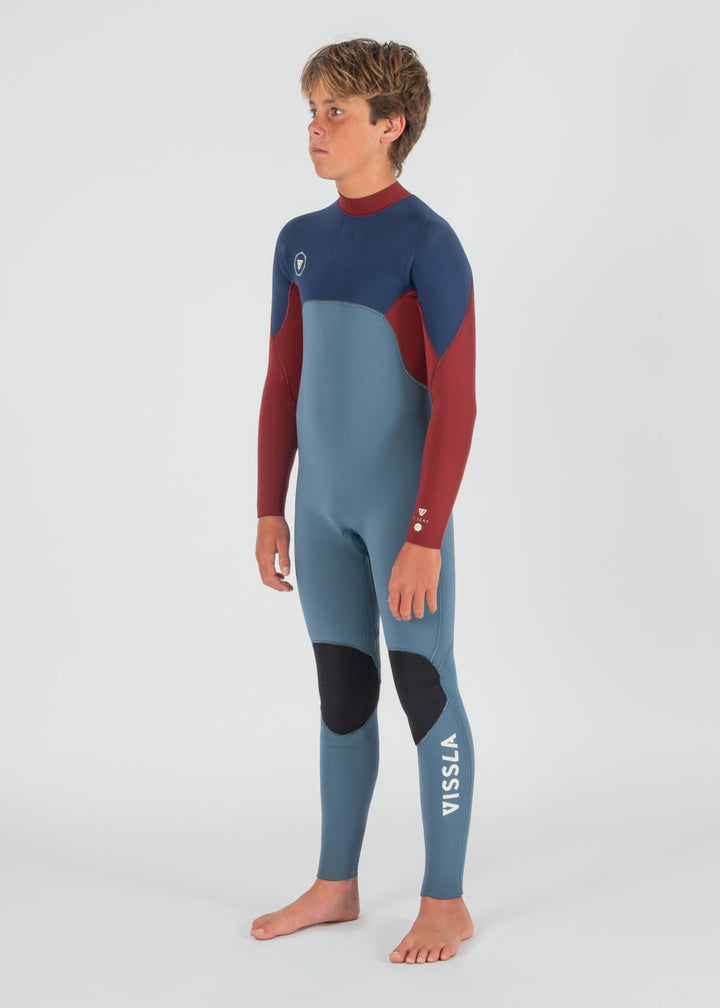 7 Seas Boys 4-3 Full Back Zip Wetsuit