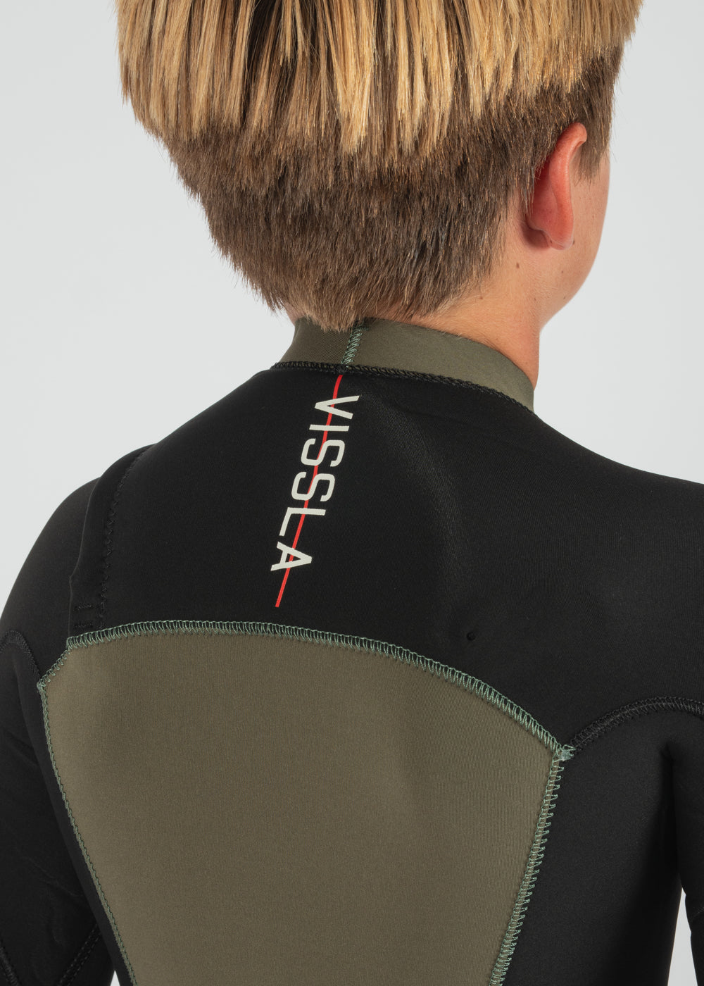 Vissla 7 Seas Boys 3-2 Warbird Full Chest Zip