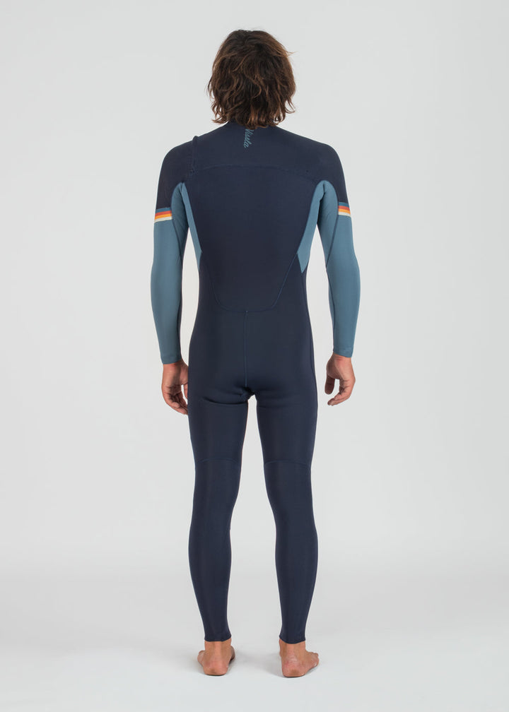 7 Seas Raditude 4-3 Full Chest Zip Wetsuit