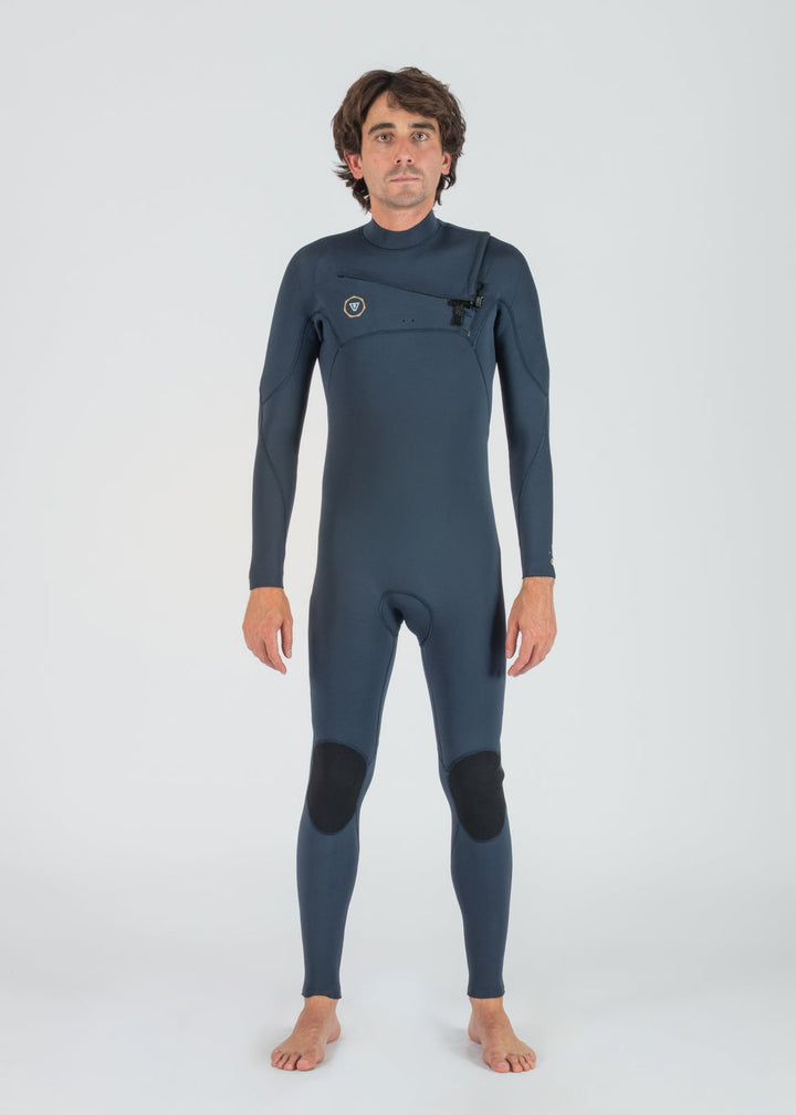 7 Seas 4-3 Full Chest Zip Wetsuit
