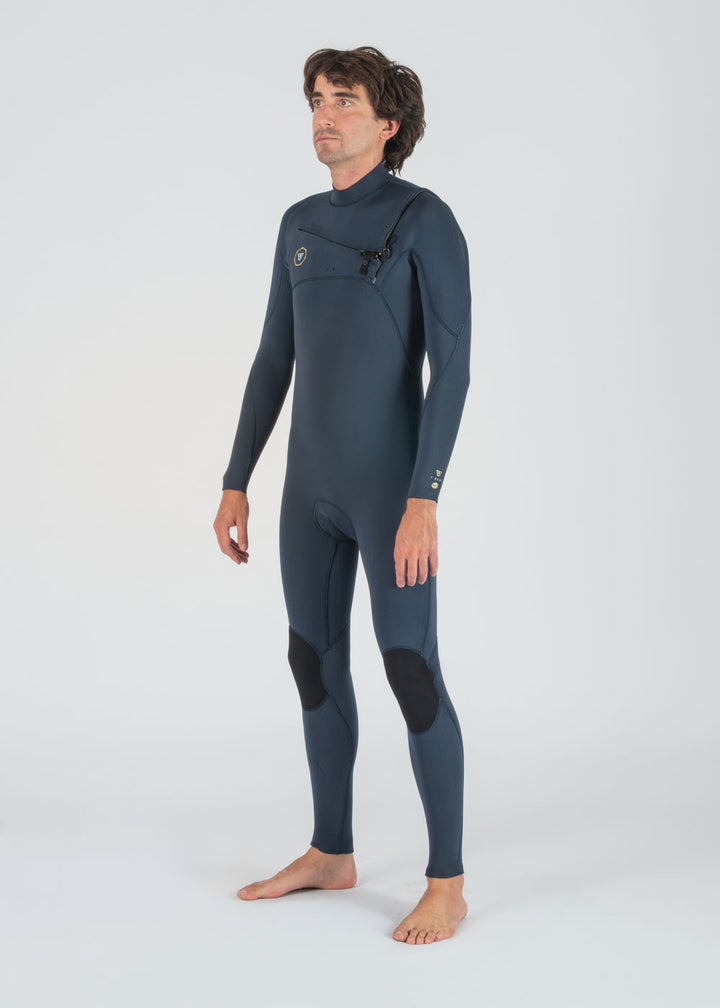 7 Seas 4-3 Full Chest Zip Wetsuit