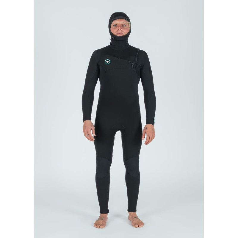 7 Seas 5-4-3 Full Hooded Chest Zip Wetsuit