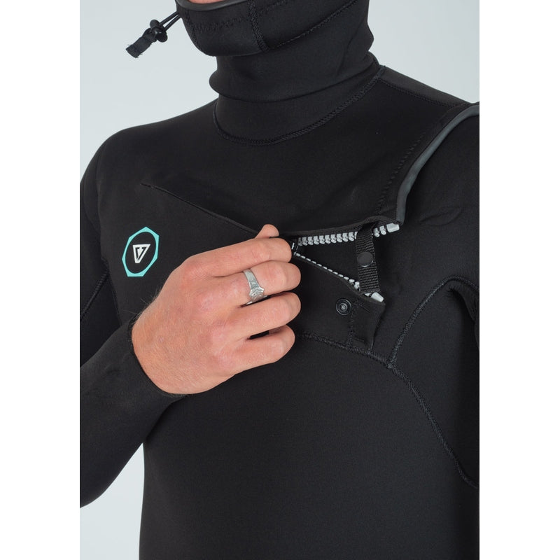 7 Seas 5-4-3 Full Hooded Chest Zip Wetsuit