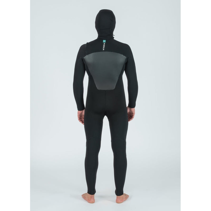 7 Seas 5-4-3 Full Hooded Chest Zip Wetsuit
