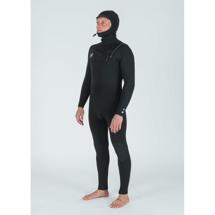 7 Seas 5-4-3 Full Hooded Chest Zip Wetsuit