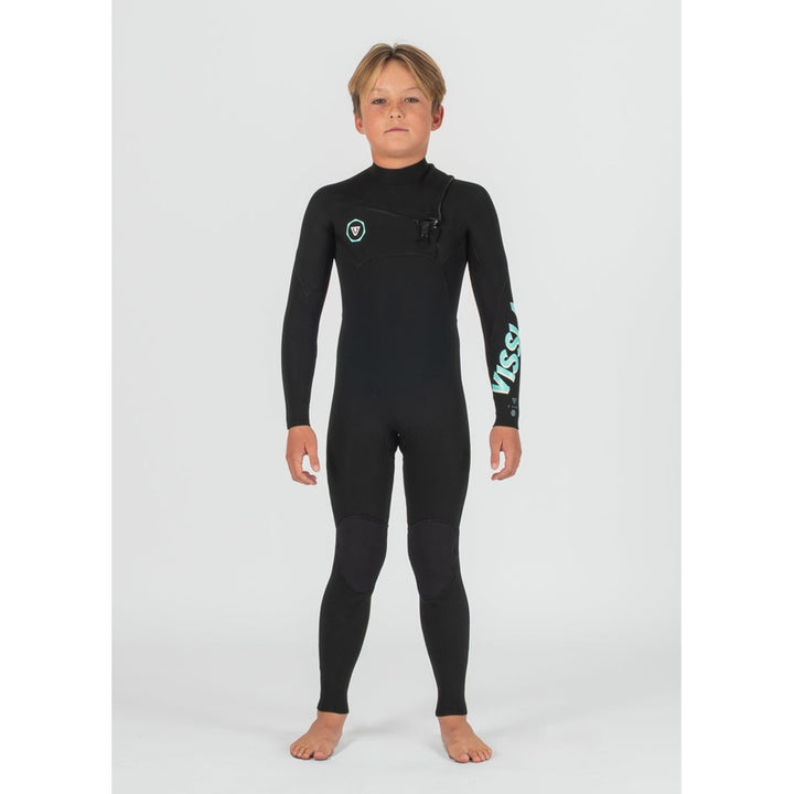 7 Seas Boys 4-3 Full Chest Zip Wetsuit