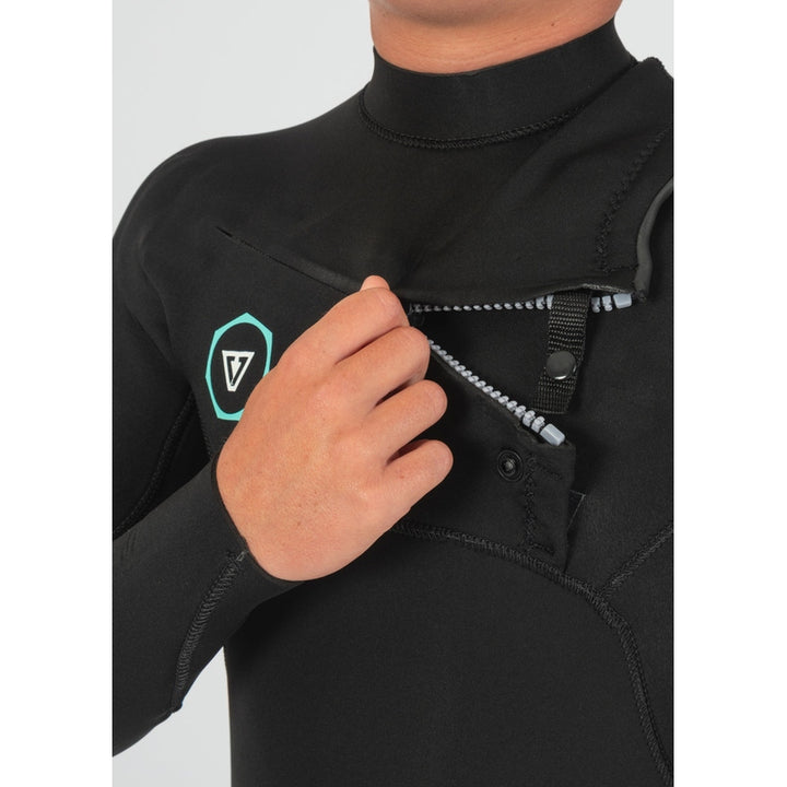 7 Seas Boys 4-3 Full Chest Zip Wetsuit