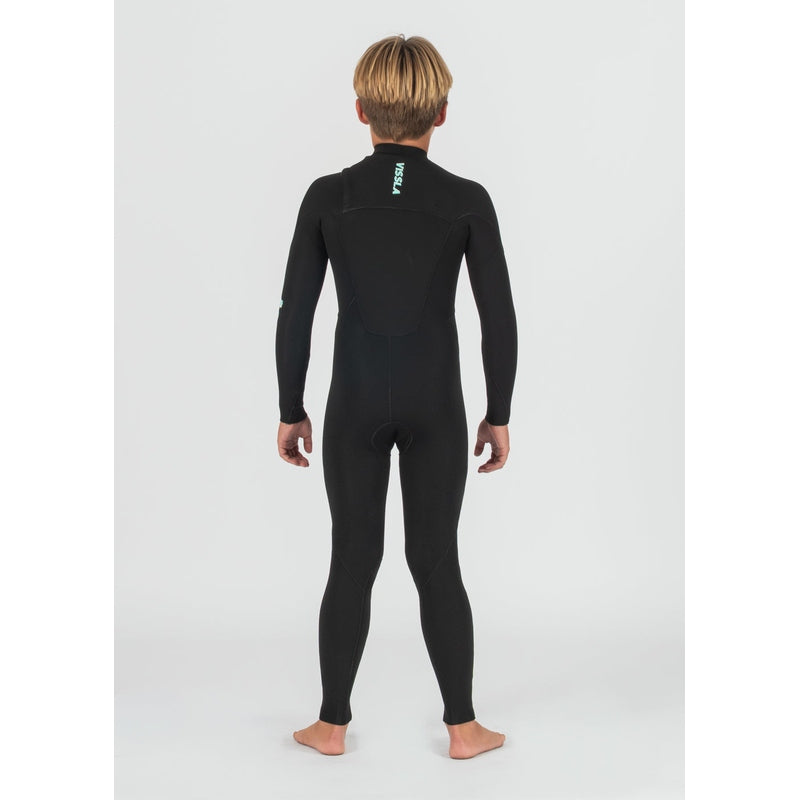 7 Seas Boys 4-3 Full Chest Zip Wetsuit