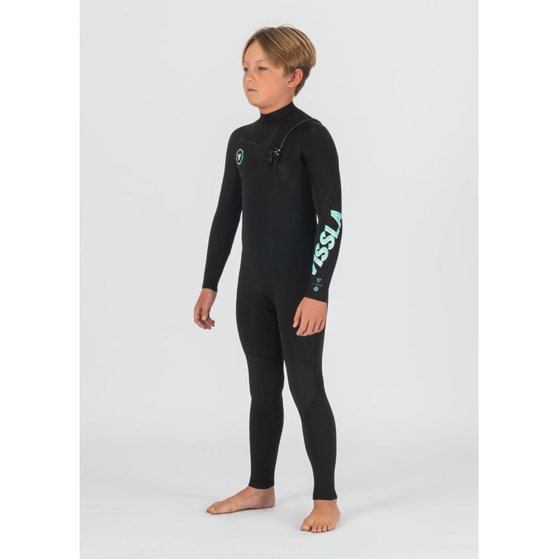 7 Seas Boys 4-3 Full Chest Zip Wetsuit
