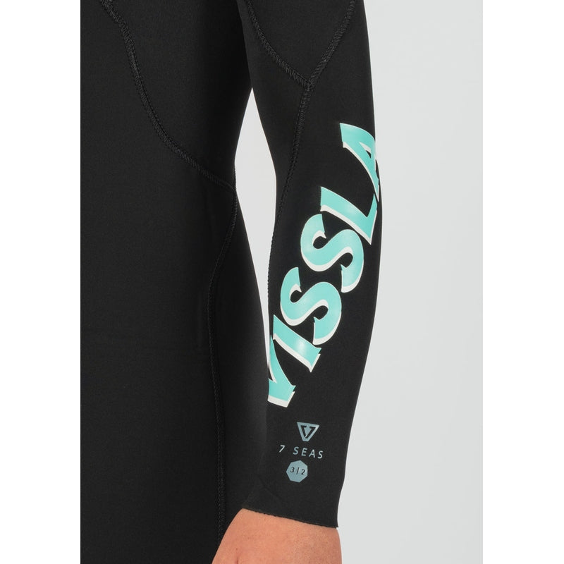 7 Seas Boys 4-3 Full Chest Zip Wetsuit