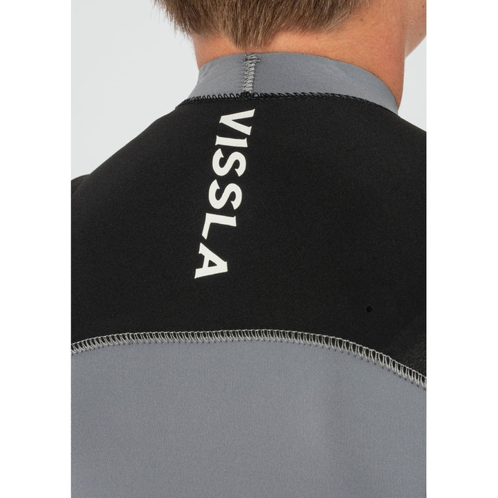 7 Seas Boys 4-3 Bolt Full Chest Zip Wetsuit