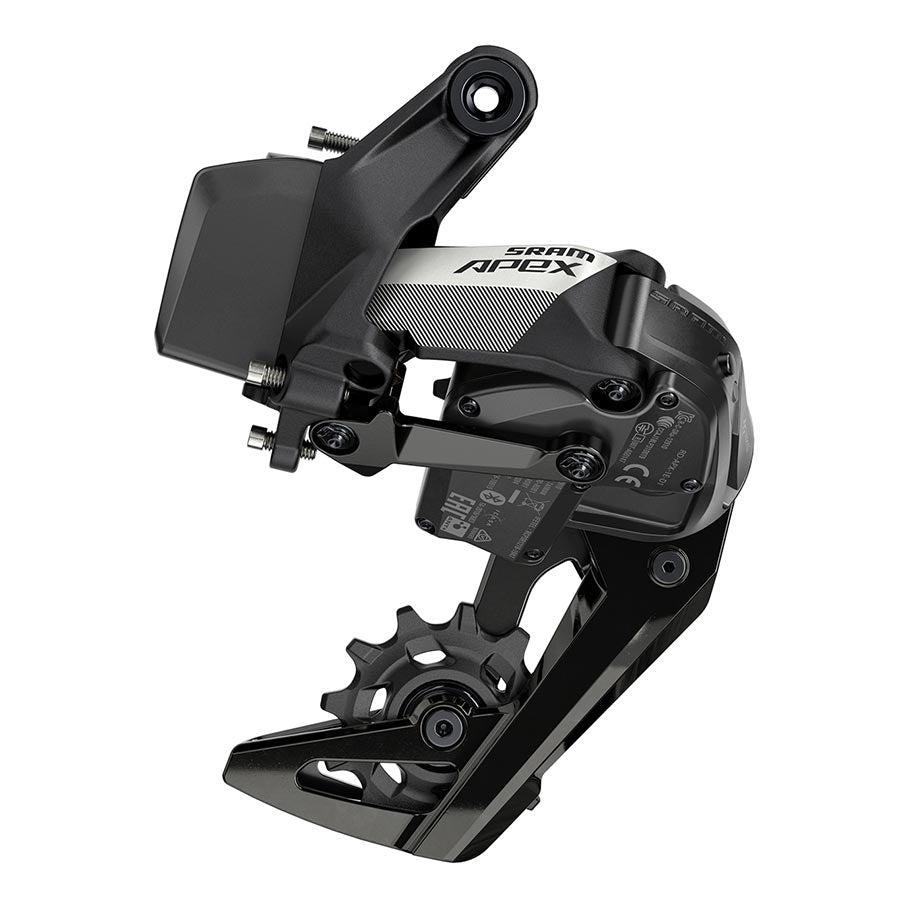 SRAM, Apex XPLR AXS D1, Rear Derailleur, Speed: 12, Black