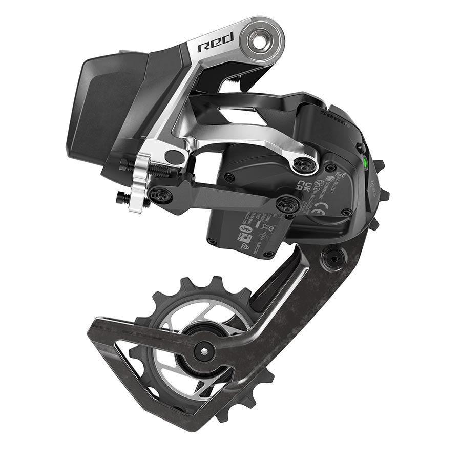 SRAM RED AXS Rear Derailleur - 12-Speed, Medium Cage, 36t Max, Battery Not Included , Black, E1