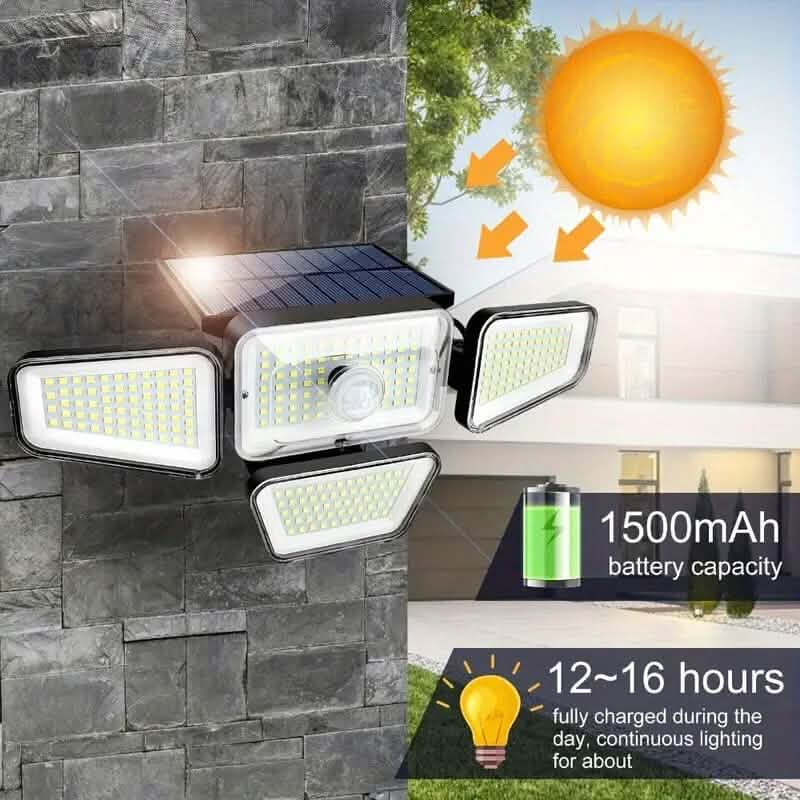 270 LED Solar Garden Outdoor Lights for Illumination