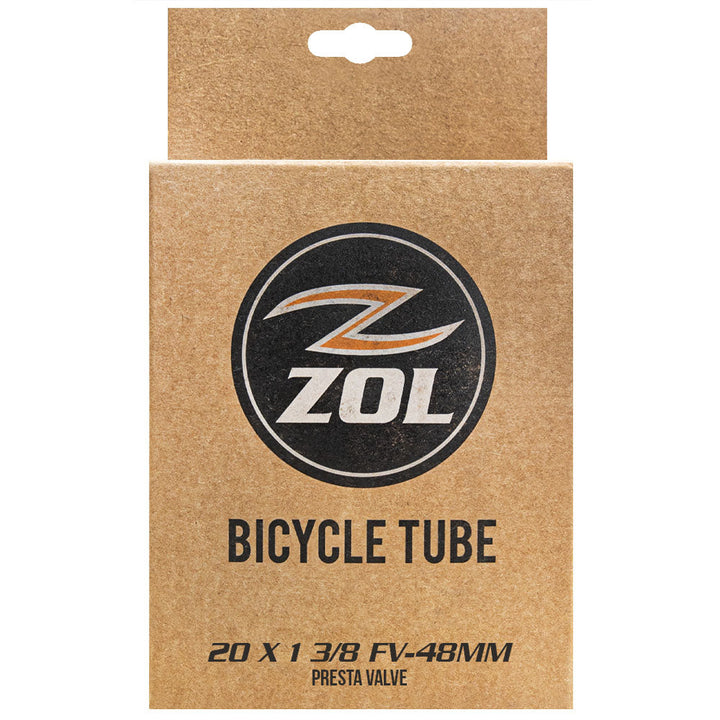 Zol Bicycle Bike Inner Tube 20"x1 3/8 Presta Valve 48mm Valve