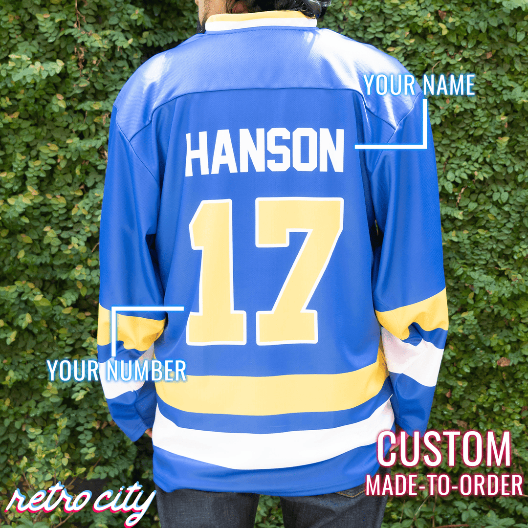 Charlestown Chiefs Custom Hockey Jersey for Fans