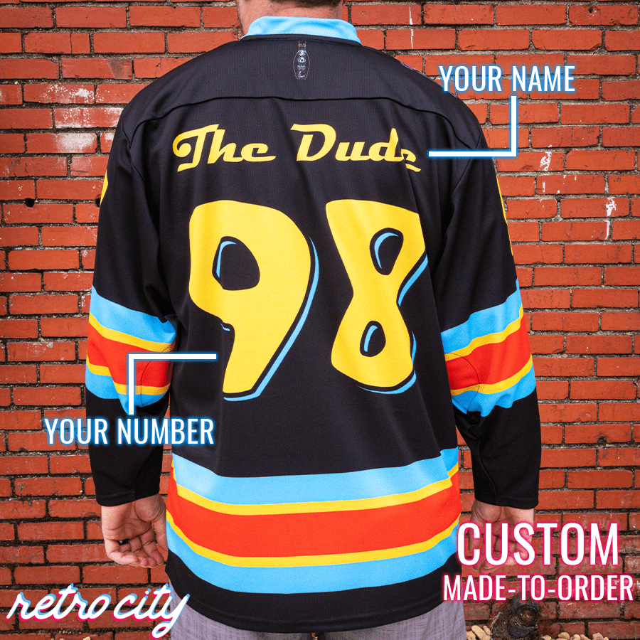 Big Lebowski Hollywood Star Lanes Hockey Jersey