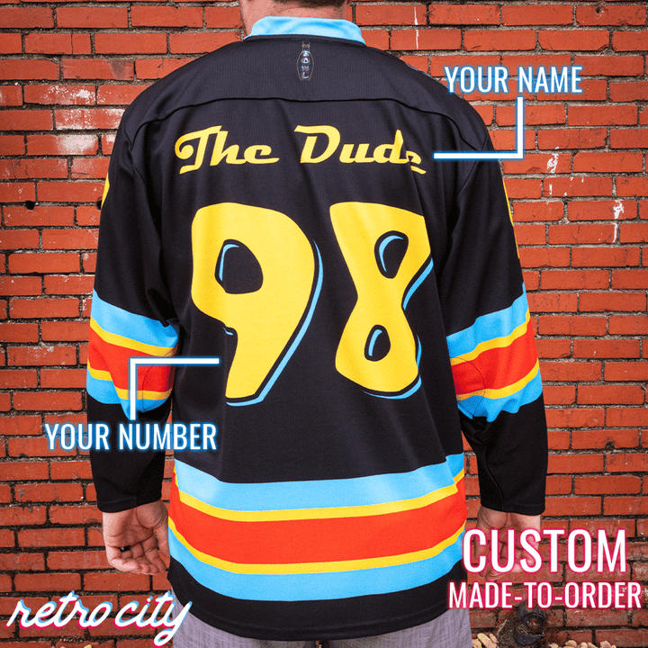 Big Lebowski Hollywood Star Lanes Hockey Jersey