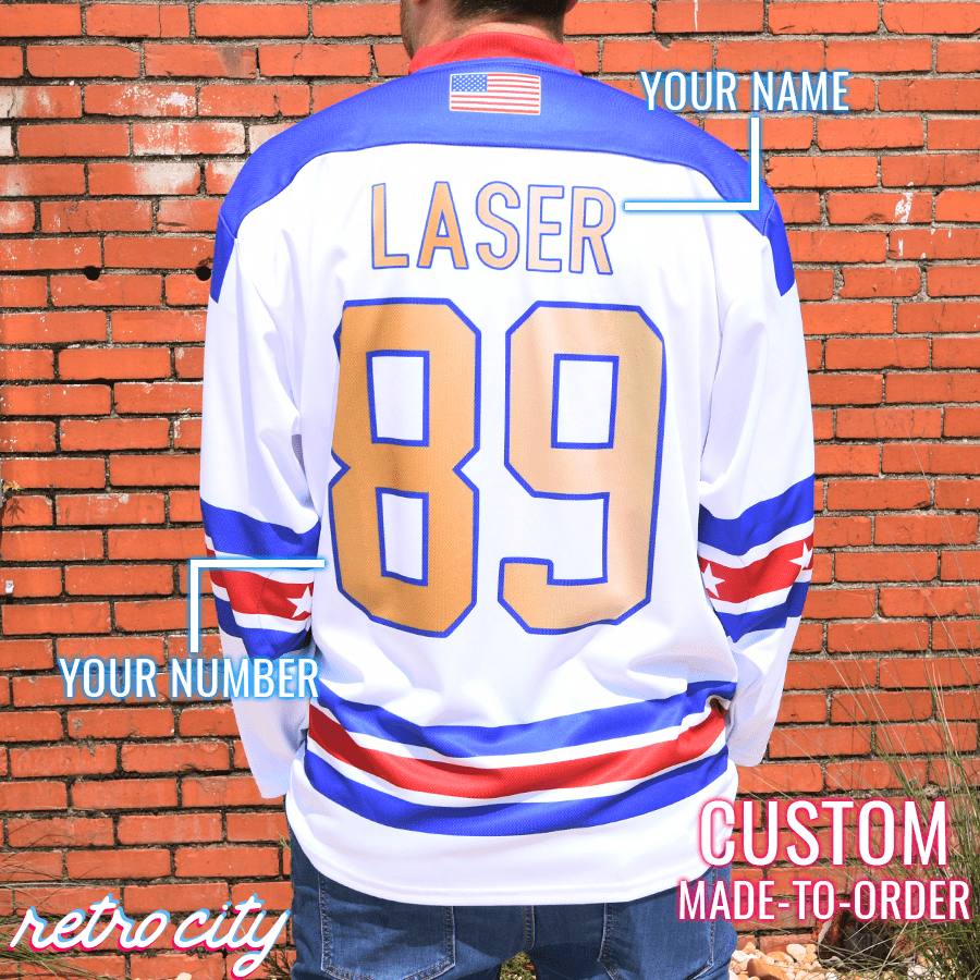 American Gladiators Custom Lace-Up Hockey Jersey