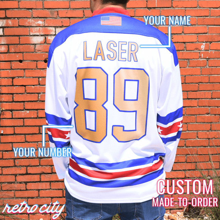 American Gladiators Custom Lace-Up Hockey Jersey