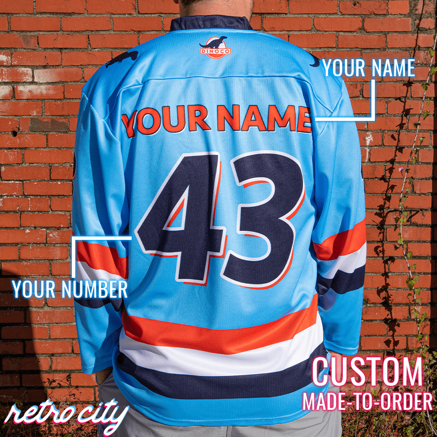Dinoco Strip Weathers Hockey Jersey for Fans