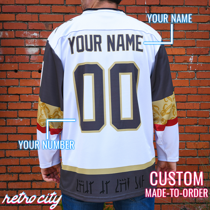 Mando Bounty Hunter Hockey Jersey for Customization