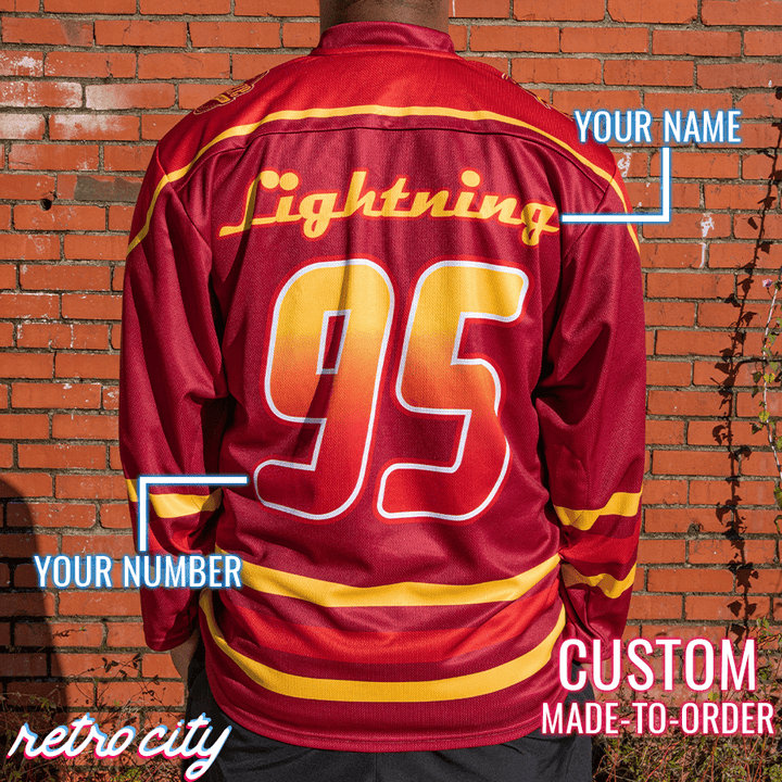 Custom Hockey Jersey Rust-eze Radiator Springs