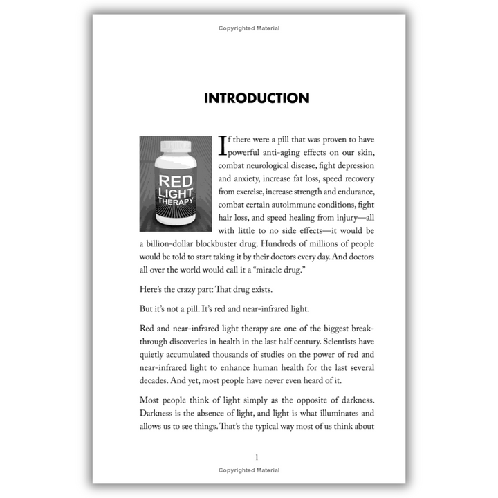 The Ultimate Guide To Red Light Therapy: Anti-Aging, Fat Loss, Muscle Gain, and Brain Optimization Spiral Bound