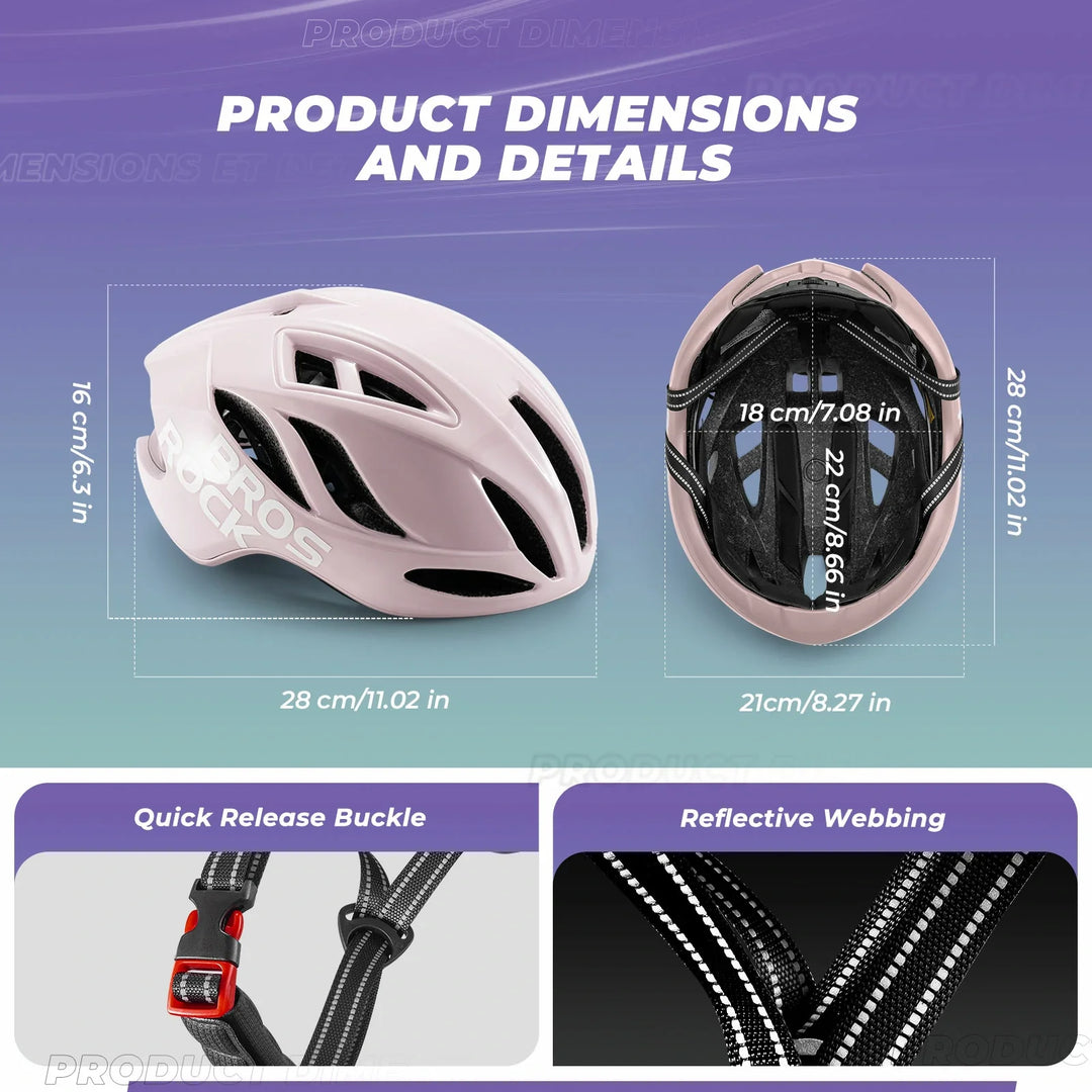 ROCKBROS Ultra-Light Bike Helmet with Maximum Protection
