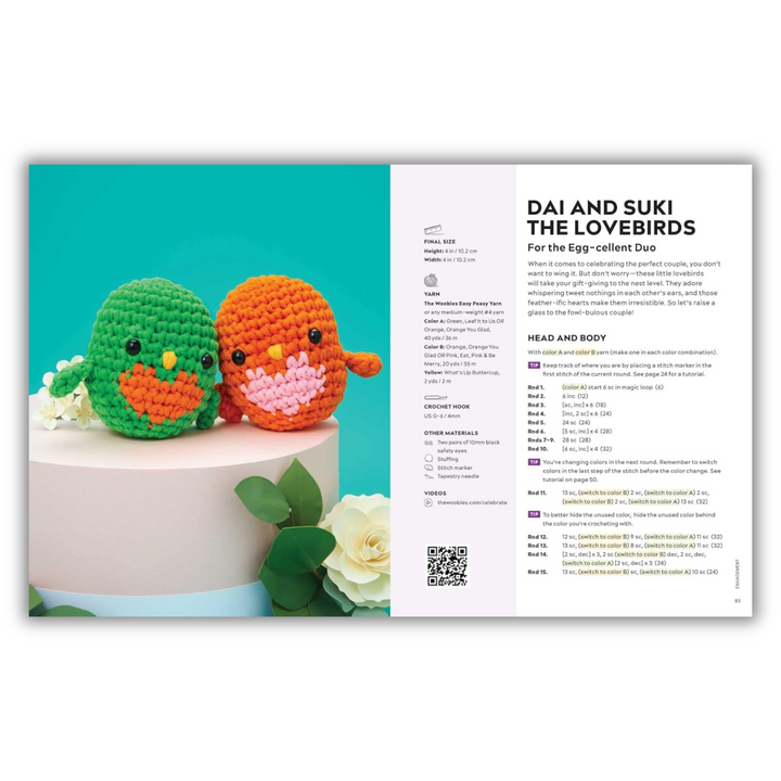 Crochet Amigurumi for Every Occasion: 21 Easy Projects to Celebrate Life's Happy Moments Spiral Bound