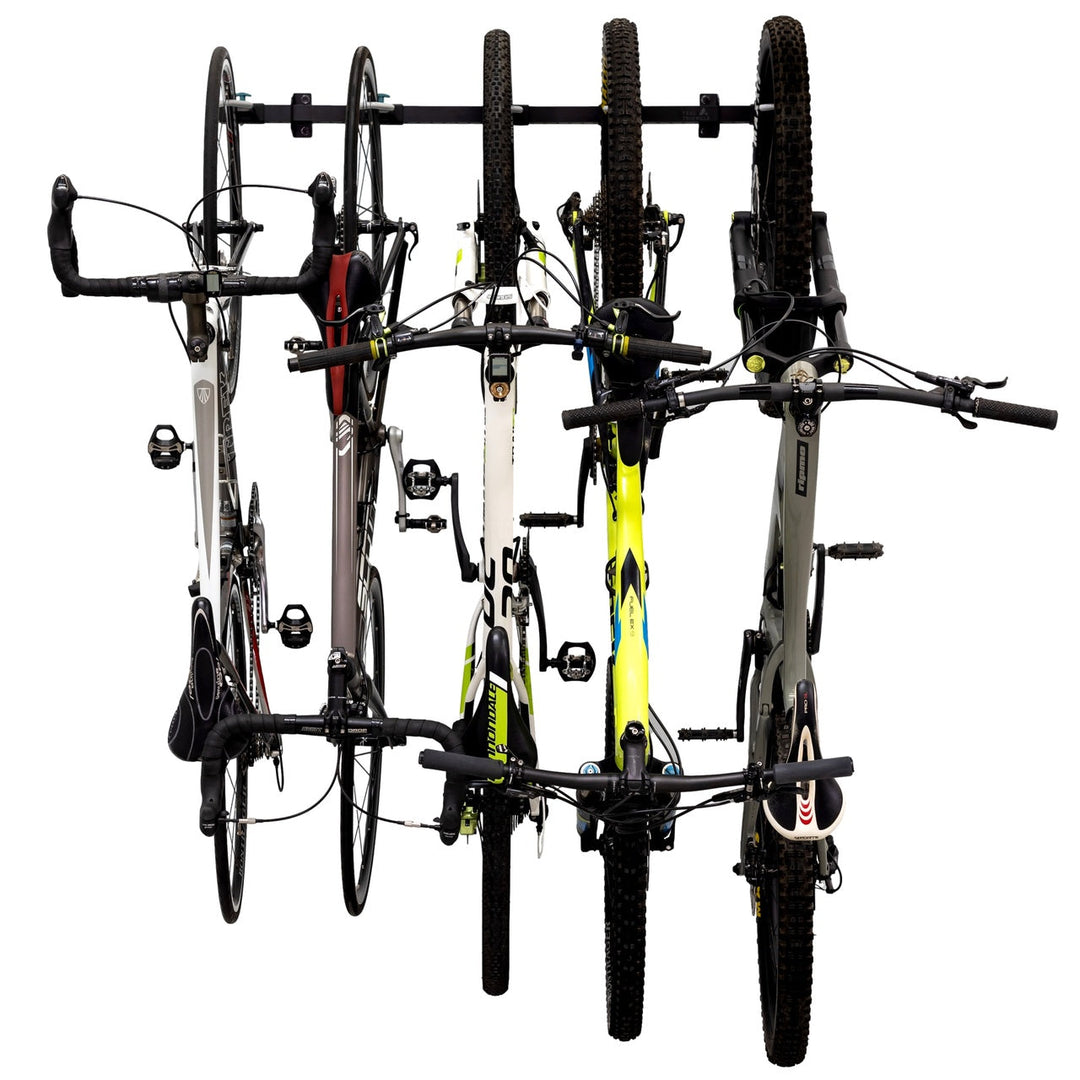 StoreYourBoard G-Bike | Adjustable Wall Storage System | Holds 5 Bikes