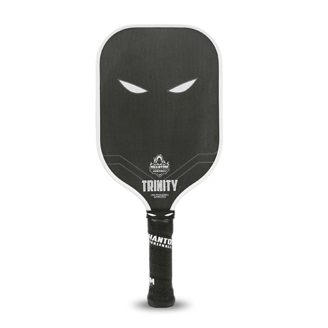 Phantom TRINITY 14MM T700 Raw Carbon Fiber Thermoformed Pro Pickleball Paddle w/ Premium Cover