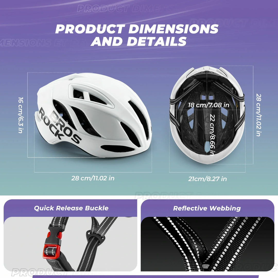ROCKBROS Ultra-Light Bike Helmet with Maximum Protection