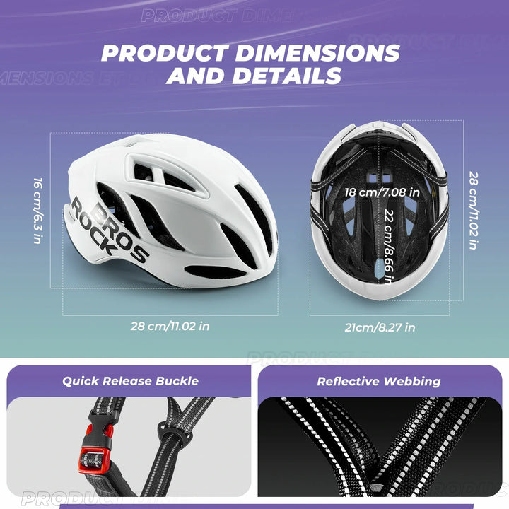 ROCKBROS Ultra-Light Bike Helmet with Maximum Protection