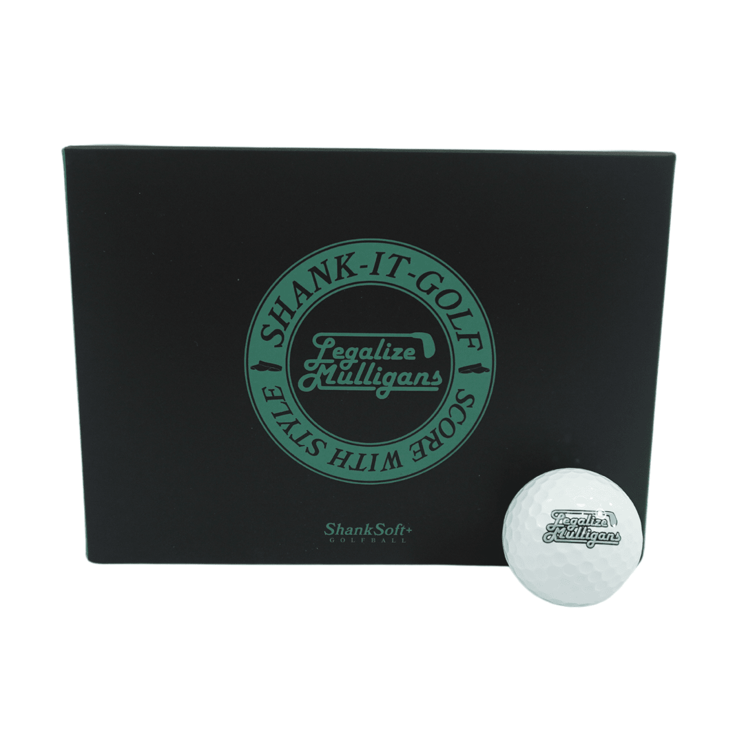 Shank it Golf Legalize Mulligans 3 Piece Urethane Cover Golf Ball