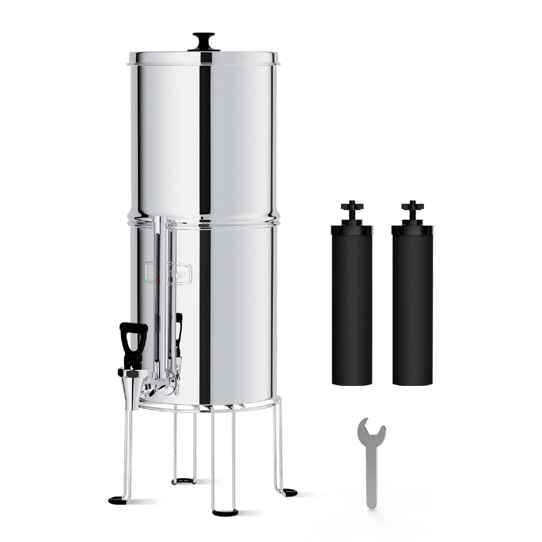 Waterdrop 2.25-gallon King Tank Gravity Water Filter System, With Stand