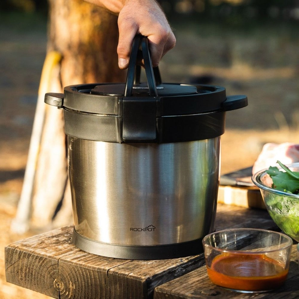 7QT RockPot Original - Portable Cooking Pot for Outdoor Use