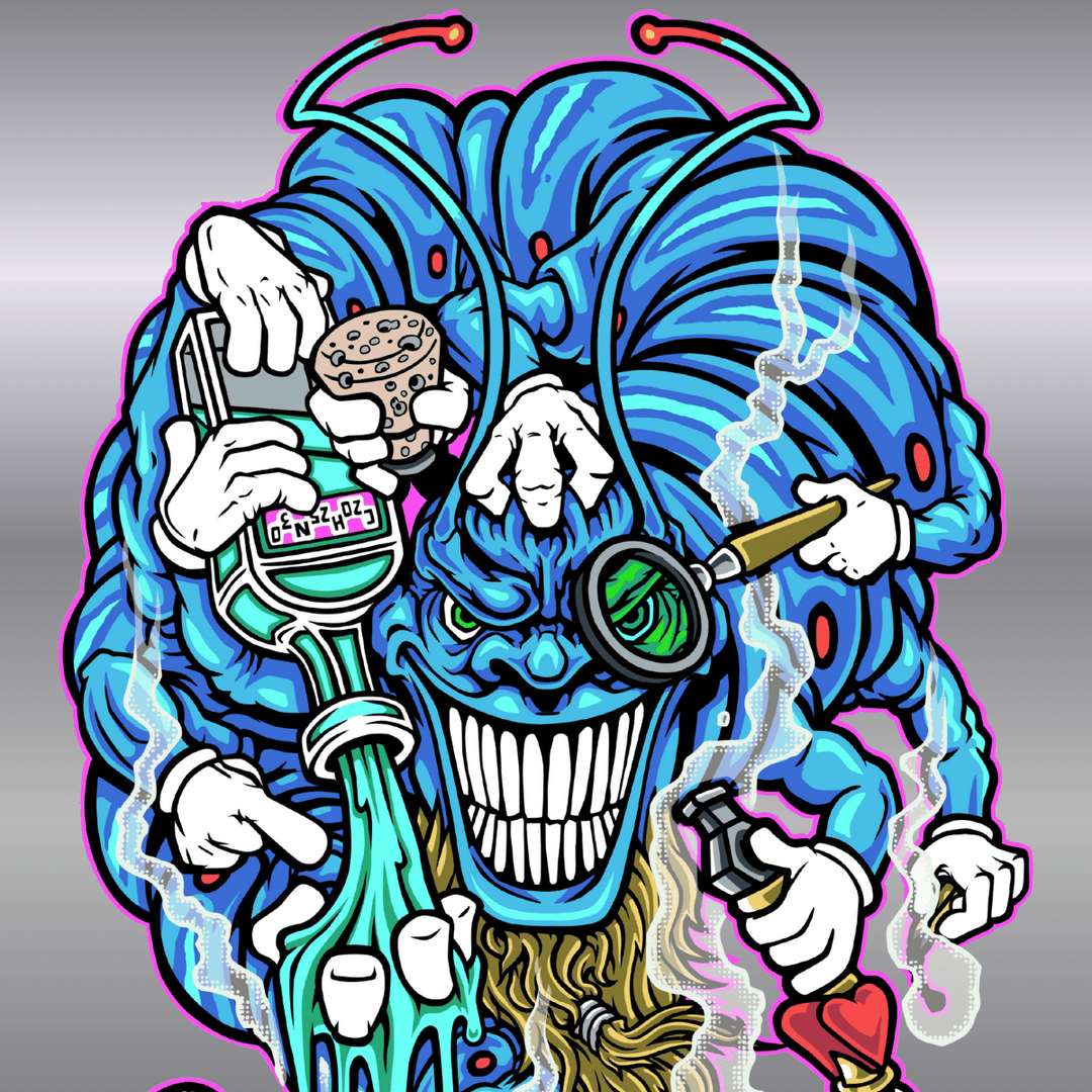 Limited Edition Hand-Painted Skateboard Deck - Dream Stealer