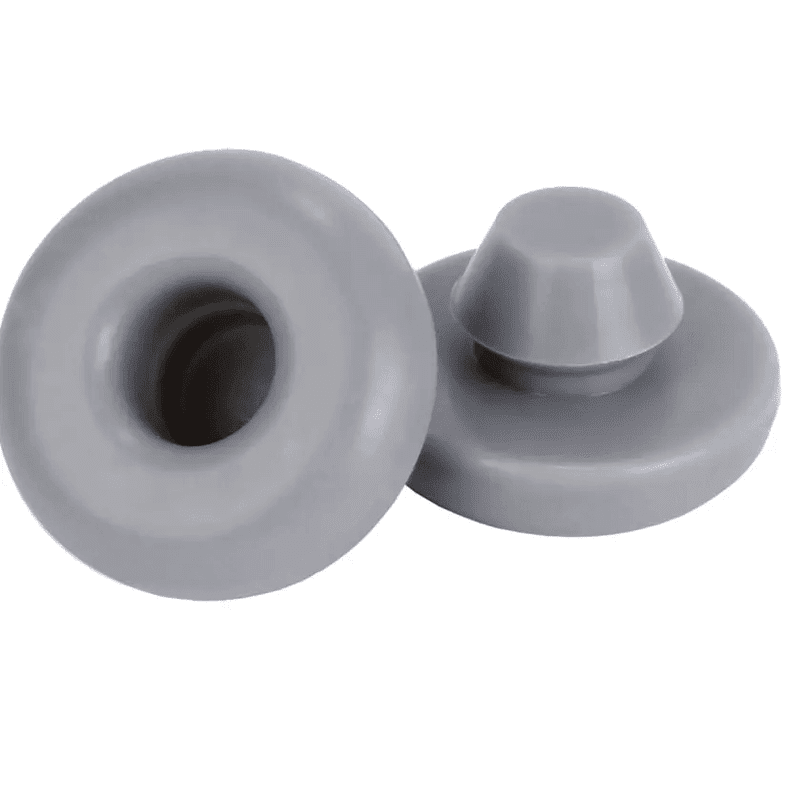 TRAPSKI Rack Replacement Rack Feet | Common 20 qt Cooler Rubber Feet for RTIC Coolers, Yeti Coolers, Tundra Roadie Tank Hard Sided | Non-Slip Non-Scratch Rubber Feet, Gray