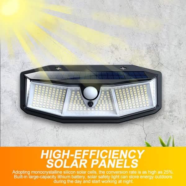 308 LED Solar Lights Outdoor for Bright Gardens