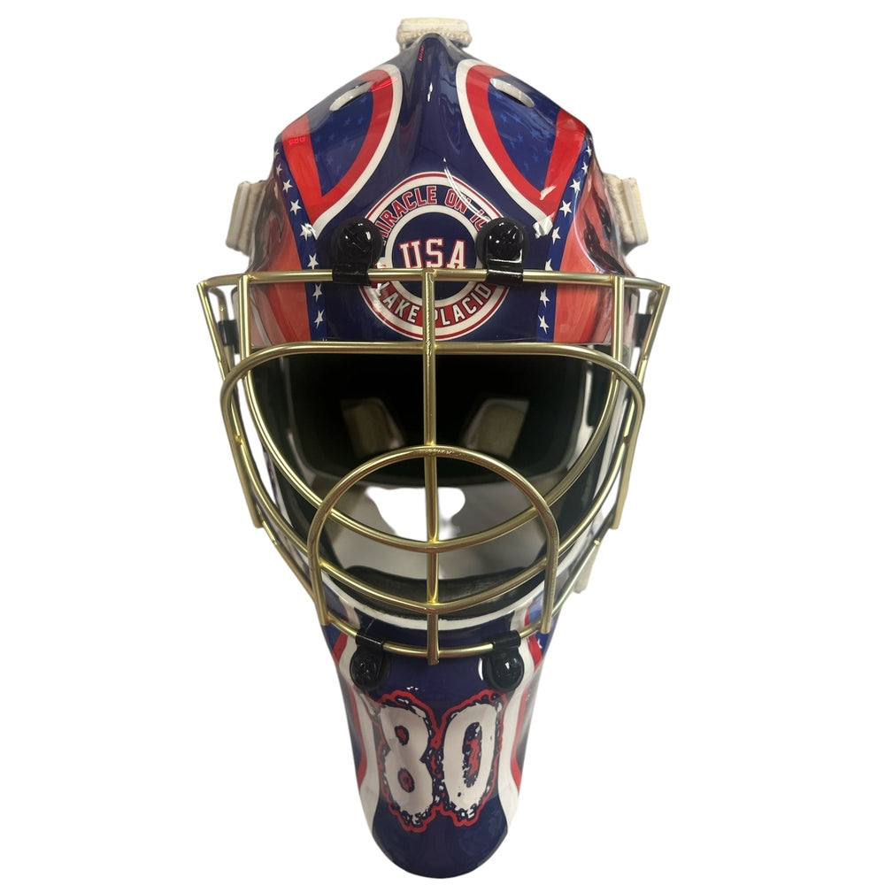 USA Hockey 1980 Gold Full Size Goalie Mask