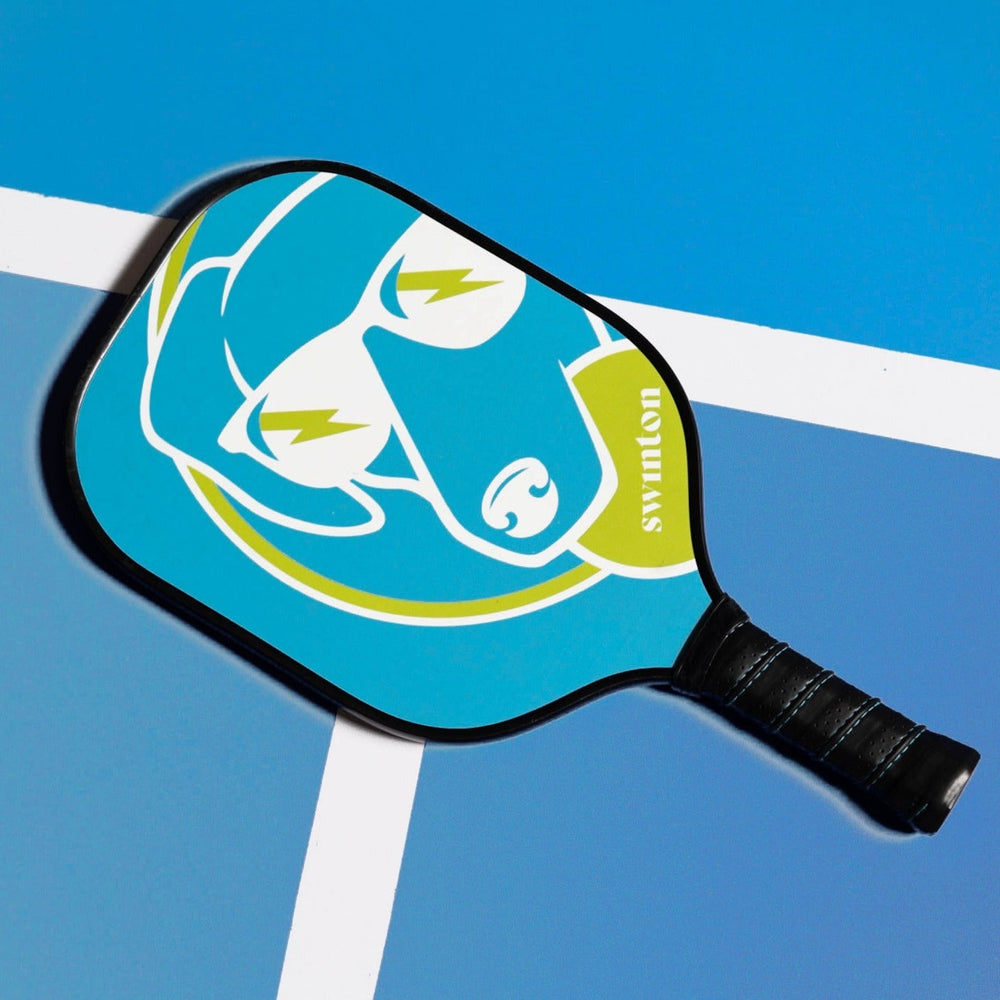 Swinton Pickleball Hero Blue Dog Pickleball Paddle