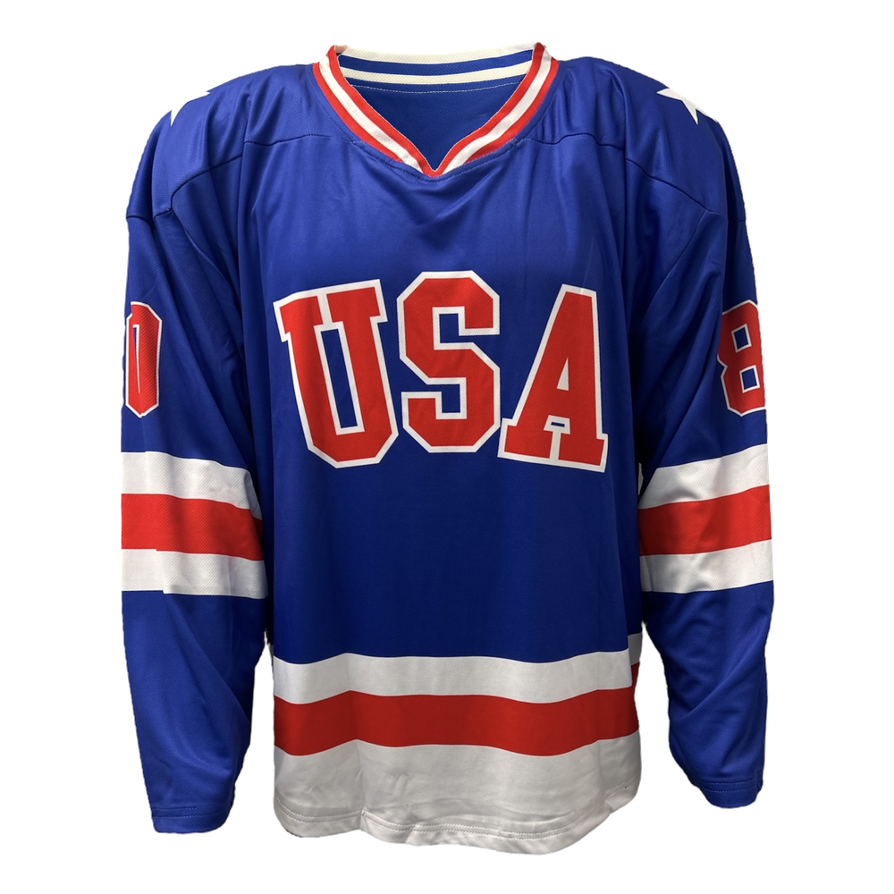 USA Hockey Miracle on Ice 1980 Jersey with Reversible Design